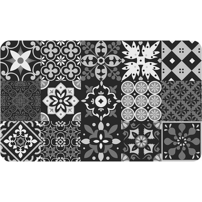 Douceur d'intérieur Черен килим от PVC 45x75 cm Salou - douceur d'intérieur (1741315)