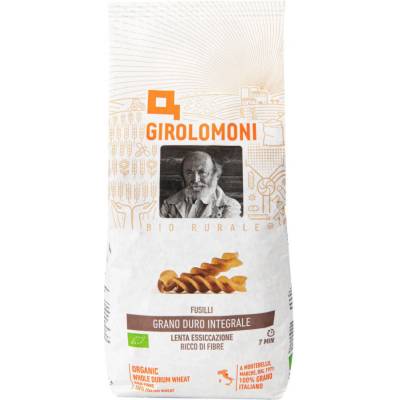 Girolomoni těstoviny Fusilli celozrnné semolinové Bio 0,5 kg