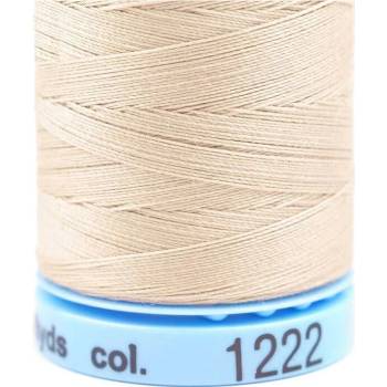 Bavlnené nite 400 m etiketné č.50 Triana Amann Farba: 1222 Almond Oil