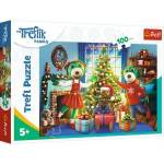 Trefl Puzzle - 100 - XMAS Winter Trefliki - Trefl 16459