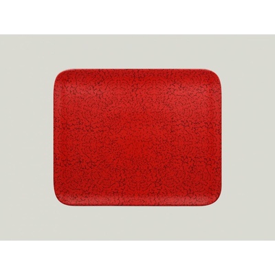 RAK Porcelain Ruby talíř obdélníkový 33 x 27 cm červená RAK-RBAURX33