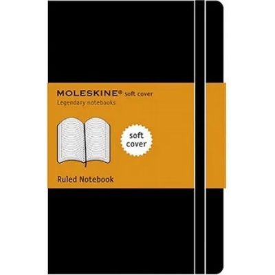 Moleskine Moleskine Soft Large Ruled Notebook Black | Moleskine