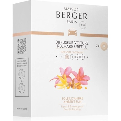 Maison Berger Paris keramická náplň SOLEIL D'AMBRE 2 ks