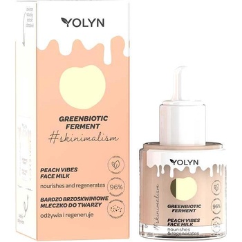 YOLYN Хидратираща серум есенция за лице Праскова и Галактомисис YOLYN Greenbiotic Nourishing Peach Vibes Face Milk (YNN008050)