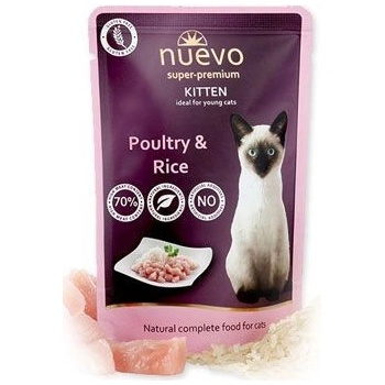 Nuevo Kitten Poultry & Rice 85 g