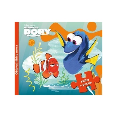 H ľadá sa Dory - Kniha s puzzle