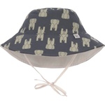 Lassig Двулицева слънцезащитна шапка Lassig - Splash & Fun, Elephant, размер 50/51, 19-36 м (4042183432168) - baby