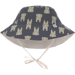 Lassig Двулицева слънцезащитна шапка Lassig - Splash & Fun, Elephant, размер 50/51, 19-36 м (4042183432168) - baby