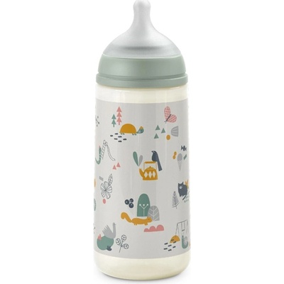 Suavinex kojenecká láhev Walk zelená 360 ml