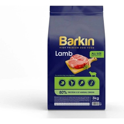 Barkin High Premium Adult All Size Lamb 3 kg