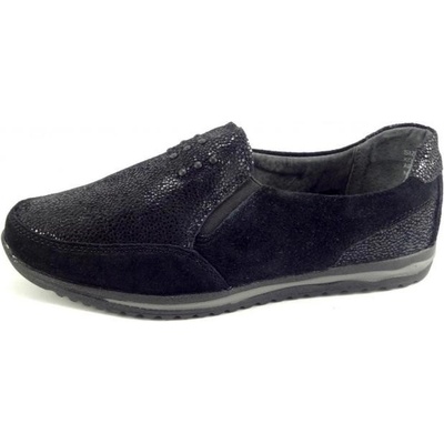 DK kožená balerína 160083 černé