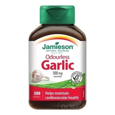 Jamieson Garlic Odourless 500 mg 100 kapsúl