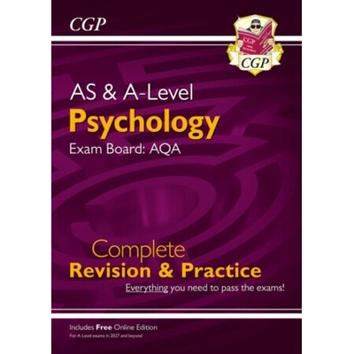 New A-Level Psychology: AQA Complete Revision & Practice with Online Edition (For exams from 2027) - CGP Books