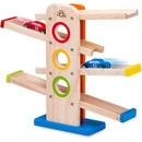 WONDERWORLD Dřevěný tobogán s autíčky