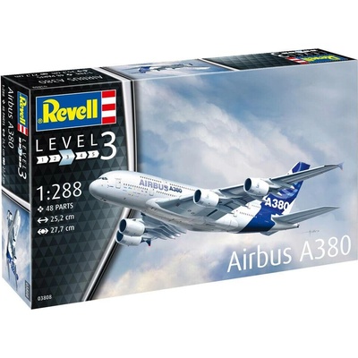 Revell Plastic ModelKit letadlo 03808 Airbus A380 1:288