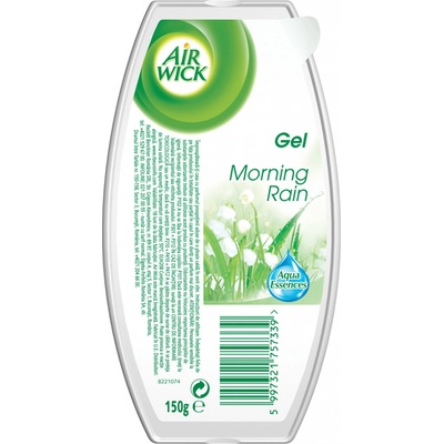 Air Wick gel Morning Rain gélový osviežovač vzduchu so sviežou vôňou 150 g
