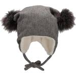 Sterntaler Детска зимна шапка с помпони Sterntaler - 55 cm, 4-6 г, сива (4412241-574) - baby