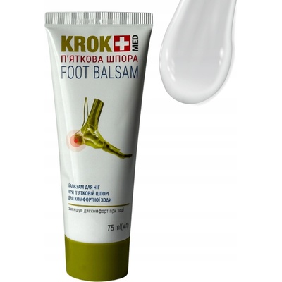 KROK MED Balzám na nohy "Patní ostruha" pro pohodlnou chůzi 75 ml