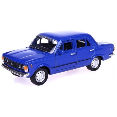 Welly Fiat 125p Modrý 1:34
