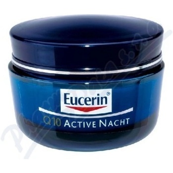Eucerin Sensitive Q10 Active noční krém proti vráskám 50 ml