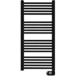 Tedan Eлектрическа лира за баня TEDAN Noor black 750 W, 505x1105mm, черна (NOOR750BLACK)