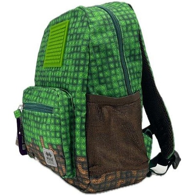 PIXIE CREW Малка раница, зелена, Mine&Craft 50 пиксела