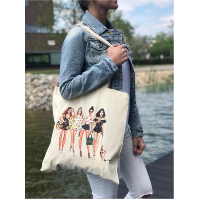 Eshopat plátěná taška Friends Girls