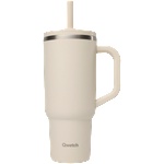 Qwetch Travel Cup with leakproof lid - 900 мл - Sable