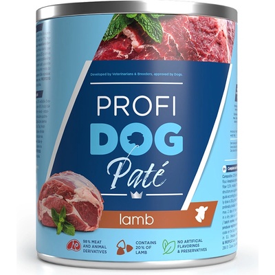 Profidog Adult jehněčí paté 400 g
