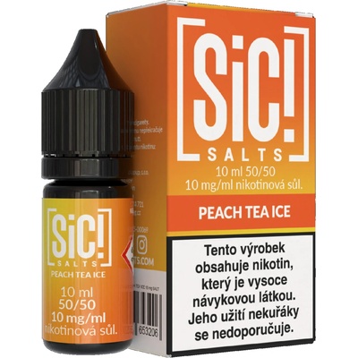 Sic!Salts Peach Tea Ice 10 ml 10 mg