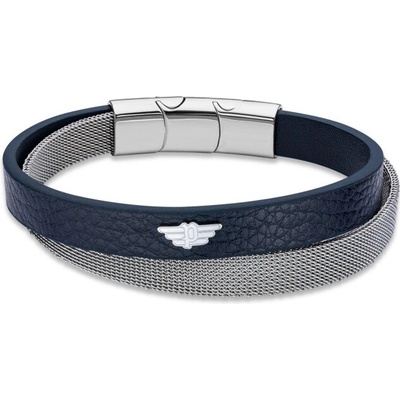Pánský kožený náramek Hardware PEAGB2119611 Police