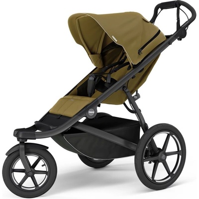 Thule Set 4v1 Urban Glide 3 Nutria green 2024 + pláštěnka + ochranná síť + madlo
