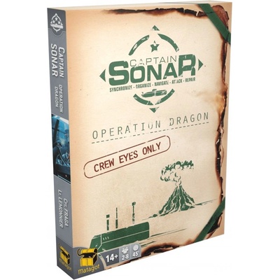 Разширение за настолна игра Captain Sonar: Operation Dragon (BGBG0001547N)