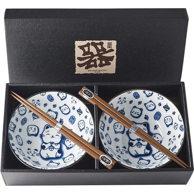 Made In Japan Set misiek Starburst Design s paličkami 400 ml 2 ks