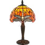 Endon Lighting 64091 - Настолна лампа Tiffany DRAGONFLY 1xE14/7W/230V диаметър 20 см (EN0115)