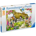 Ravensburger Пъзел Ravensburger от 500 части - Лятна къща (14709)