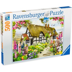 Ravensburger Пъзел Ravensburger от 500 части - Лятна къща (14709)