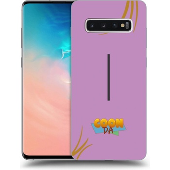 Pouzdro Picasee silikonové Samsung Galaxy S10 Plus G975 - COONDA růžovka čiré