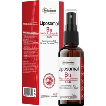 Herbamedica Liposomal B12 Methylcobalamin 1000, 30 ml, Herbamedica