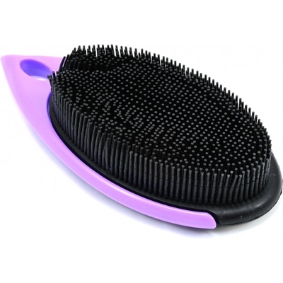 Poka Premium Shaggy Purple Rubber Brush