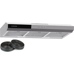Klarstein Contempo 90, аспиратор, 90 см, под шкаф, 200 м³/ч, LED, акрил, неръждаема стомана (DSM-Contempo90 Silv) (DSM-Contempo90 Silv) - electronic-star