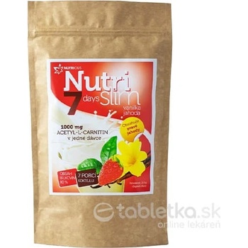 Nutricius NutriSlim Banán Čokoláda prášok na prípravu koktailu 7 porcií 210 g