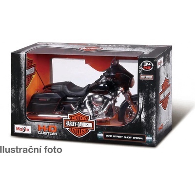 MAISTO M. Motorcycles 2017 Road King Special window box 1:12
