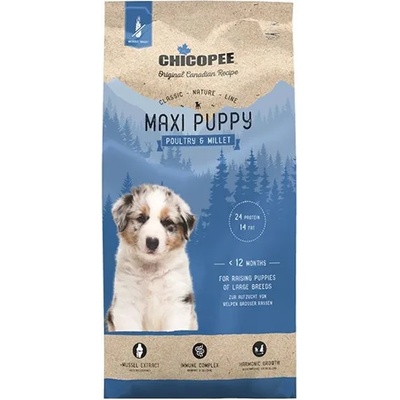 Maxi Puppy Пилешко и Просо 15 кг