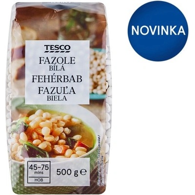 Tesco Fazuľa biela 0,5 kg