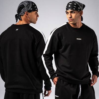 Nebbia Power Him Relaxed Sweatshirt 903 Black