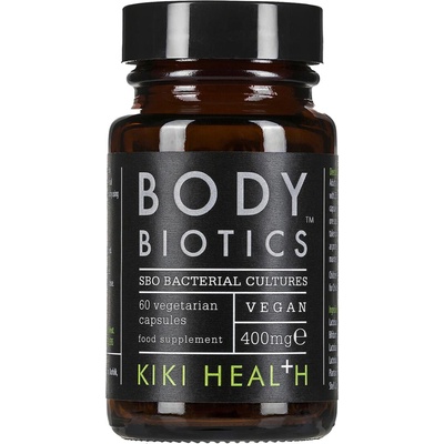 Kiki Health Body Biotics 8 SBO bakteriálnych kmeňov 400 mg 60 vegán kapsúl