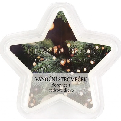 Heart & Home Vůně vánočního stromečku vonný vosk 26 g – Zboží Dáma