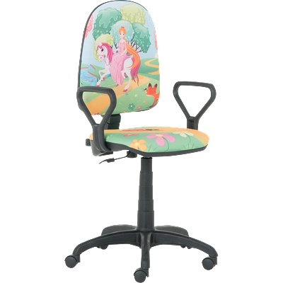 Детски стол Prestige с подлакътници - принцеси (3520807_21)