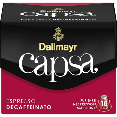 Dallmayr Capsa Espresso Bezkofeinové kávové kapsule Nespresso 10 ks